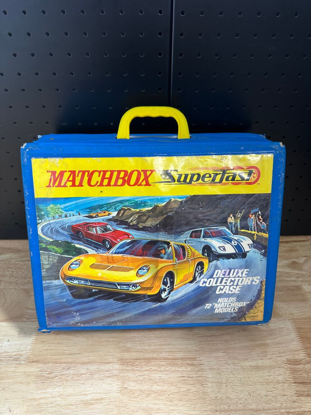 1970 Matchbox Superfast Deluxe Collector’s Case (Holds 72 "Matchbox" Models)
